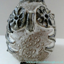 Load image into Gallery viewer, Brutalist Design 1970s Stoneware Figure of a Little Chubby Owl
