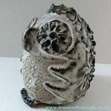 Load image into Gallery viewer, Brutalist Design 1970s Stoneware Figure of a Little Chubby Owl
