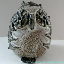 Load image into Gallery viewer, Brutalist Design 1970s Stoneware Figure of a Little Chubby Owl
