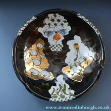 Load image into Gallery viewer, SCOTTISH STUDIO POTTERY. Large Decorative Bowl by Archie McCall (b. 1951). Diameter 13 inches
