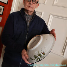 Load image into Gallery viewer, SCOTTISH STUDIO POTTERY. Large Decorative Bowl by Archie McCall (b. 1951). Diameter 13 inches
