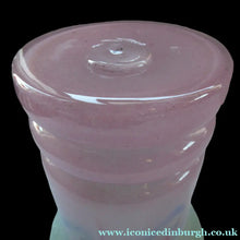Load image into Gallery viewer, SCOTTISH GLASS by VASART. Fine 1950s Large Art Glass Vase. 7 inches in height
