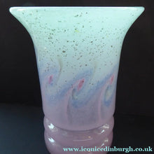 Load image into Gallery viewer, SCOTTISH GLASS by VASART. Fine 1950s Large Art Glass Vase. 7 inches in height
