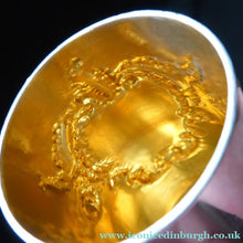 Load image into Gallery viewer, FIVE Antique Pretty RUSSIAN SILVER Vodka Tot Cups or Shot Beakers Rocaille Cartouche
