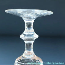 Load image into Gallery viewer, SET OF FIVE. Vintage 1960s Edinburgh Crystal CORDIAL OR LIQUEUR Glasses. Star of Edinburgh 4 inches - VINTAGE CRYSTAL
