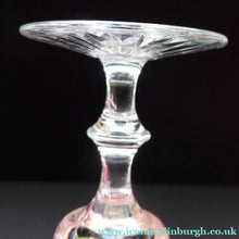Load image into Gallery viewer, Set of FIVE Vintage EDINBURGH CRYSTAL Liqueur or Sherry Glasses. 4 1/2 inches
