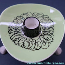 Load image into Gallery viewer, Set of FOUR 1950s Decorative FOLEY Bone China Miniature Candleholders with Tripod Feet
