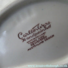 Load image into Gallery viewer, Carlton Ware Small Plates 1950s Brown Windswept Pattern
