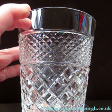 Load image into Gallery viewer, Matching Set of Four Stuart Crystal Tumblers  Braemar Sandringham
