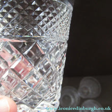 Load image into Gallery viewer, Matching Set of Four Stuart Crystal Tumblers  Braemar Sandringham
