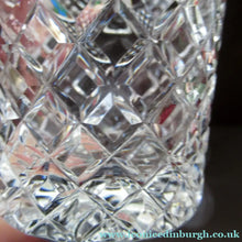 Load image into Gallery viewer, Matching Set of Four Stuart Crystal Tumblers  Braemar Sandringham
