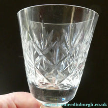 Load image into Gallery viewer, Set of Six 1960s EDINBURGH CRYSTAL Matching Wine Glasses. GLENSHEE Pattern
