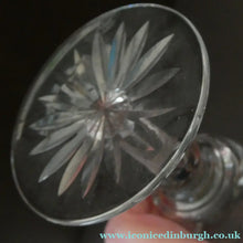 Load image into Gallery viewer, Set of Six 1960s EDINBURGH CRYSTAL Matching Wine Glasses. GLENSHEE Pattern
