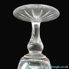 Load image into Gallery viewer, Set of Six 1960s EDINBURGH CRYSTAL Matching Wine Glasses. GLENSHEE Pattern
