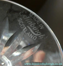 Load image into Gallery viewer, Set of Six 1960s EDINBURGH CRYSTAL Matching Wine Glasses. GLENSHEE Pattern
