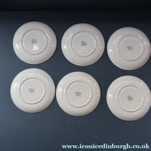 Load image into Gallery viewer, Set of Six 1960s Susie Cooper (Wedgwood). Rare DUMBELLS or Diablo Bone China Coffee Cans and Saucers. BOXED
