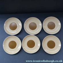 Load image into Gallery viewer, Set of Six 1960s Susie Cooper (Wedgwood). Rare DUMBELLS or Diablo Bone China Coffee Cans and Saucers. BOXED

