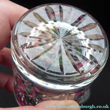 Load image into Gallery viewer, Set of Six EDINBURGH CRYSTAL GLENSHEE Matching Whisky Tumblers. 1960s; Each with Etched Signature. Original Card Box
