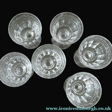 Load image into Gallery viewer, Set of Six STUART CRYSTAL ARUNDEL Pattern Sherry or Port Glasses. 3 1/2 inches
