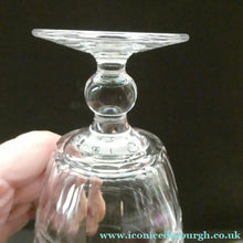Load image into Gallery viewer, Set of Six STUART CRYSTAL ARUNDEL Pattern Small Wine Glasses. 4 1/8 inches
