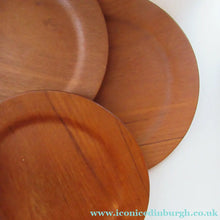 Load image into Gallery viewer, Set of Six Vintage 1960s Danish DIGSMED Danish Teak Plates
