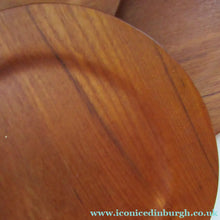 Load image into Gallery viewer, Set of Six Vintage 1960s Danish DIGSMED Danish Teak Plates
