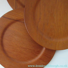 Load image into Gallery viewer, Set of Six Vintage 1960s Danish DIGSMED Danish Teak Plates
