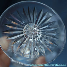 Load image into Gallery viewer, SET OF SIX. Vintage 1960s Edinburgh Crystal PORT WINE OR LIQUEUR Glasses. Star of Edinburgh 4 1/2 inches
