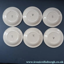 Load image into Gallery viewer, Set of SIX. Vintage 1970s Child's Nursery Rhymes Side Plates Made for the NHS
