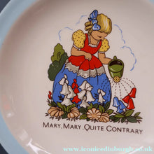 Load image into Gallery viewer, Set of SIX. Vintage 1970s Child's Nursery Rhymes Side Plates Made for the NHS
