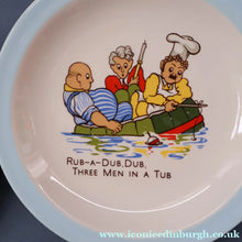 Load image into Gallery viewer, Set of SIX. Vintage 1970s Child's Nursery Rhymes Side Plates Made for the NHS
