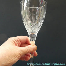 Load image into Gallery viewer, Set of Six Vintage ROYAL DOULTON Long Stemmed Wine Glasses: Earlswood Pattern

