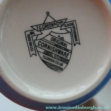 Load image into Gallery viewer, Set of THREE Contemporary CLASSIC TG Green CORNISHWARE Coffee Mugs
