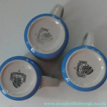 Load image into Gallery viewer, Set of THREE Contemporary CLASSIC TG Green CORNISHWARE Coffee Mugs
