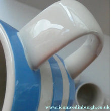 Load image into Gallery viewer, Set of THREE Contemporary CLASSIC TG Green CORNISHWARE Coffee Mugs
