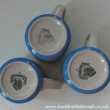 Load image into Gallery viewer, Set of THREE Contemporary CLASSIC TG Green CORNISHWARE Coffee Mugs
