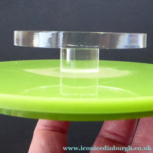 Load image into Gallery viewer, Three Large Clear Glass Storage or Sweetie Jars with Perspex Fitted Lids
