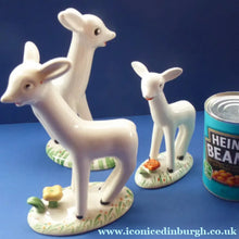 Load image into Gallery viewer, SET OF THREE: Larry the Lamb 1930s Porcelain Plichta Series for Midwinter, Burslem
