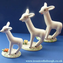 Load image into Gallery viewer, 1930s Complete Set of Plichta Midwinter Larry the Lamb Figurines

