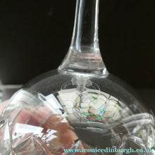 Load image into Gallery viewer, SEYMOUR Pattern. Vintage TUDOR Crystal Wine Glasses. SIX GLASSES. 5 7/8 inches in height
