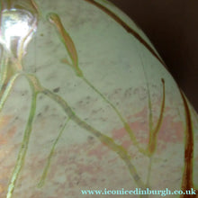 Load image into Gallery viewer, Siddy Langley British Studio Bowl Lustre Glass Bowl with Iridescent Gold Trails
