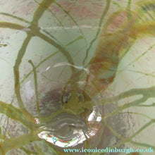 Load image into Gallery viewer, Siddy Langley British Studio Bowl Lustre Glass Bowl with Iridescent Gold Trails
