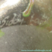 Load image into Gallery viewer, Siddy Langley British Studio Bowl Lustre Glass Bowl with Iridescent Gold Trails
