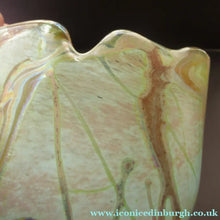Load image into Gallery viewer, Siddy Langley British Studio Bowl Lustre Glass Bowl with Iridescent Gold Trails
