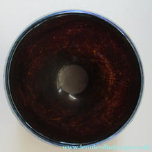 Load image into Gallery viewer, 1981 Siddy Langley 1981 British Studio Glass Iridescent Bowl 
