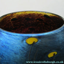 Load image into Gallery viewer, 1981 Siddy Langley 1981 British Studio Glass Iridescent Bowl 
