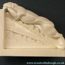 Load image into Gallery viewer, SINGLE 1930s French Art Deco Ceramic PANTHER Bookend. Signed Lemenceau
