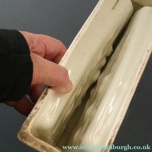 Load image into Gallery viewer, SINGLE 1930s French Art Deco Ceramic PANTHER Bookend. Signed Lemenceau
