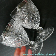 Load image into Gallery viewer, Pair of 1920s Edinburgh Crystal Gin and Tonic Glasses
