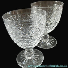 Load image into Gallery viewer, Pair of 1920s Edinburgh Crystal Gin and Tonic Glasses
